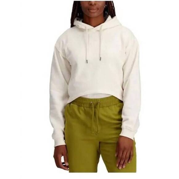 THE NORTH FACE Tops - NEW THE NORTH FACE women's evolution hi-lo hoodie in gardenia white